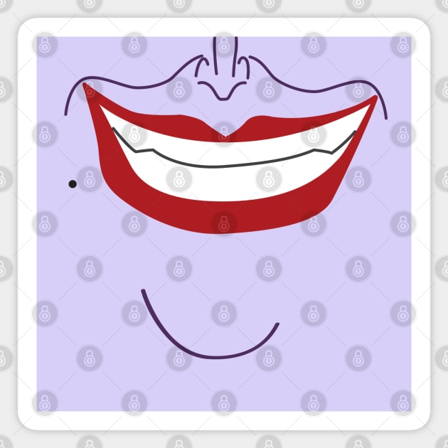 Ursula's Smile Sticker by CKline